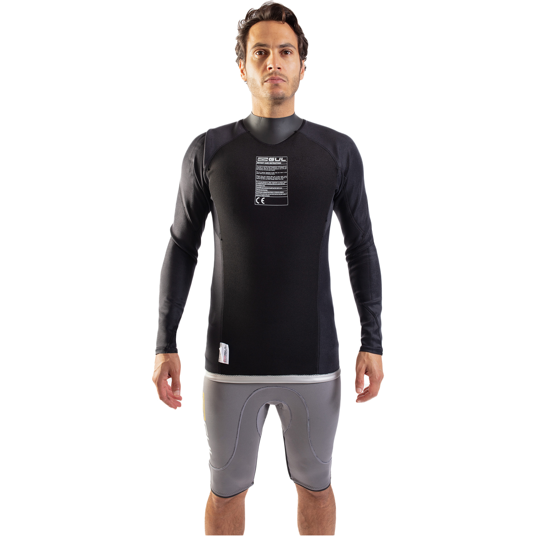 2025 Gul Mens Response 1mm Thermo Top RE0057-C1 - Black / Contour Camo